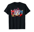 Baseball Mom Bow Stars Leopard T-Shirt - Novelty Apparel Men Women - T-Shirt, Sweatshirt, Hoodie