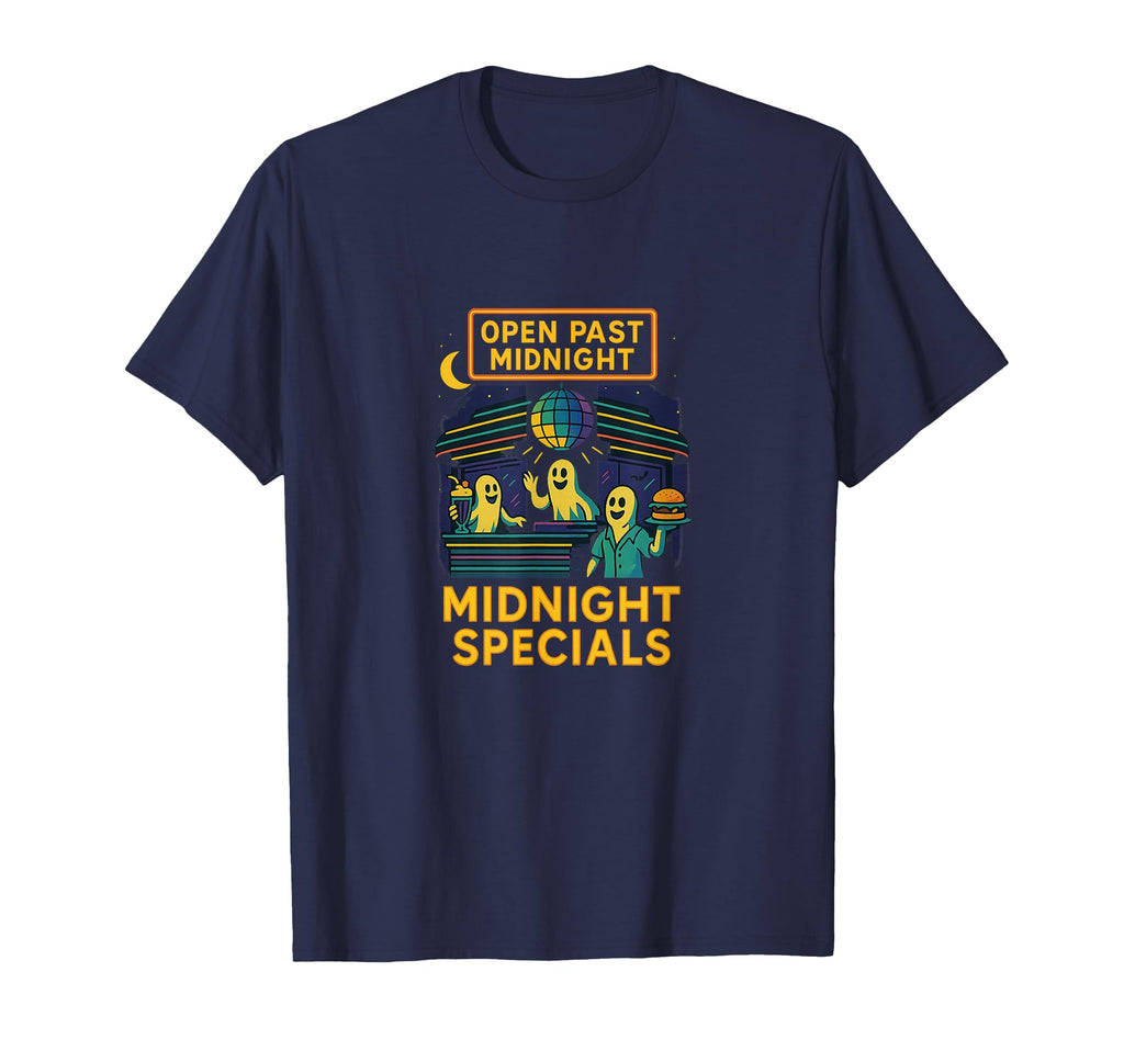 Haunted Diner Halloween T-Shirt - Casual Everyday Wear for Adults - T-Shirt, Sweatshirt, Hoodie