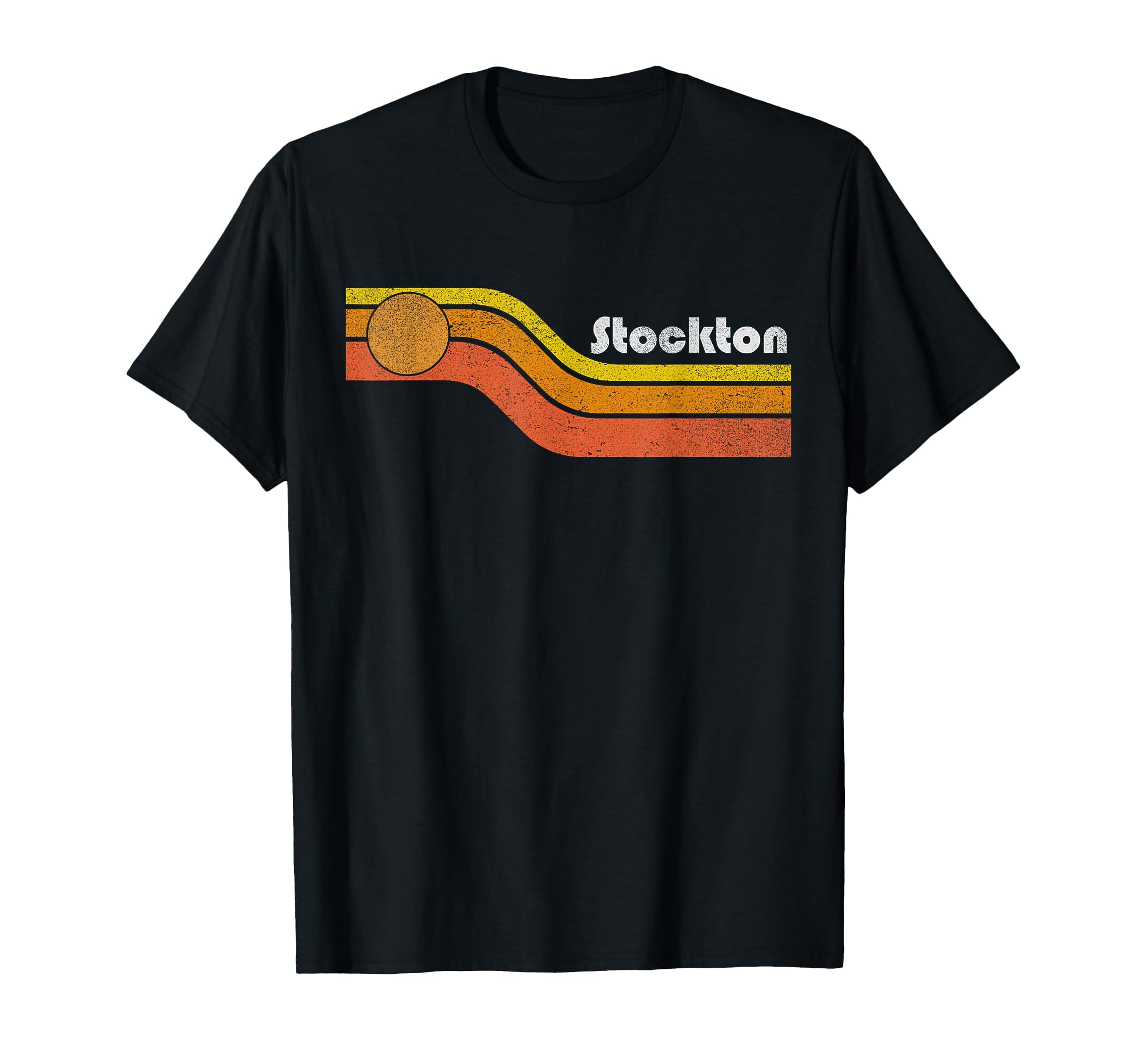 Stockton 70S 80S T-Shirt - Fun Novelty Design Men Women - T-Shirt, Sweatshirt, Hoodie