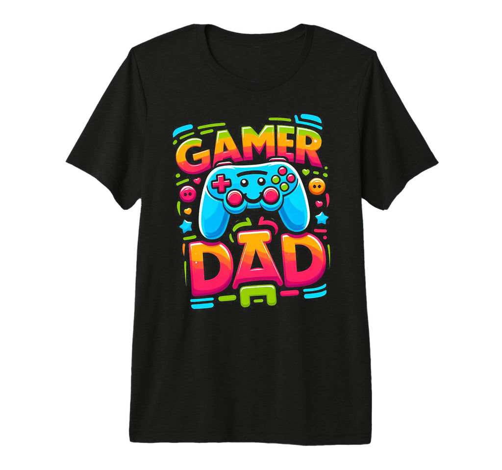 Gamer Dad Game Controller Gaming T-Shirt - Streetwear Style Men Women - T-Shirt, Sweatshirt, Hoodie