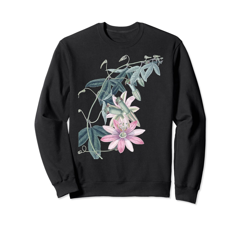 Aesthetic Botanical Floral Sweatshirt - Casual Everyday Wear for Adults - T-Shirt, Sweatshirt, Hoodie