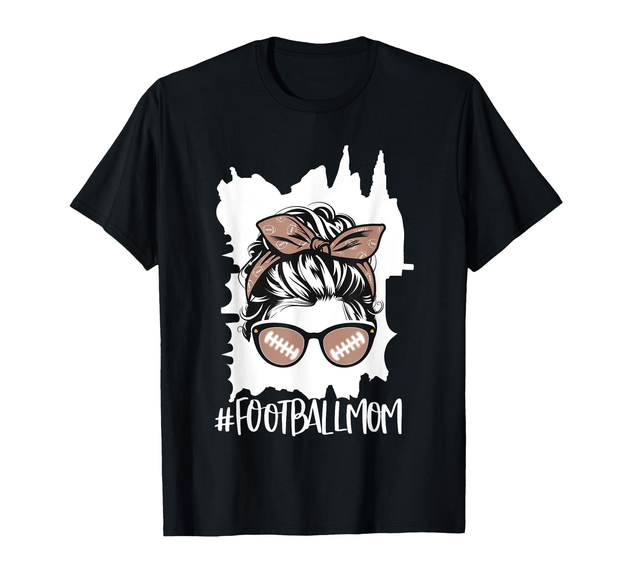 Football Football Player Mom Game Day T-Shirt - Streetwear Style for Adults - T-Shirt, Sweatshirt, Hoodie