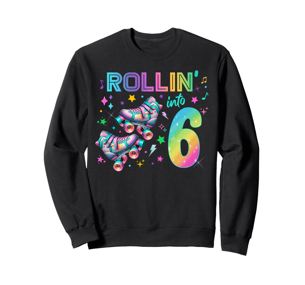 Roller Skates Birthday Outfit Sweatshirt - Streetwear Style for Adults - T-Shirt, Sweatshirt, Hoodie