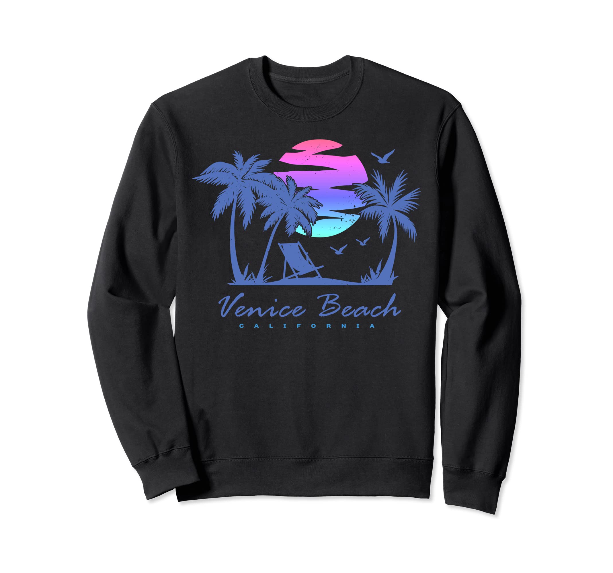 Venice Beach California Vacation Sweatshirt - Aesthetic Graphic Unisex - T-Shirt, Sweatshirt, Hoodie