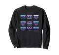 Cassette Tape Music Lover Sweatshirt - Fun Novelty Design for Adults - T-Shirt, Sweatshirt, Hoodie
