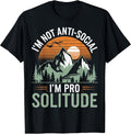 Solitude Introvert Introverted Anti-social - Adult & Kids T-Shirts, Sweatshirts & Hoodies apparel design preview 1