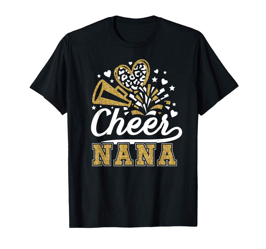 Cheer Nana Cheerleader Nana Grandma T-Shirt - Novelty Apparel Men Women - T-Shirt, Sweatshirt, Hoodie