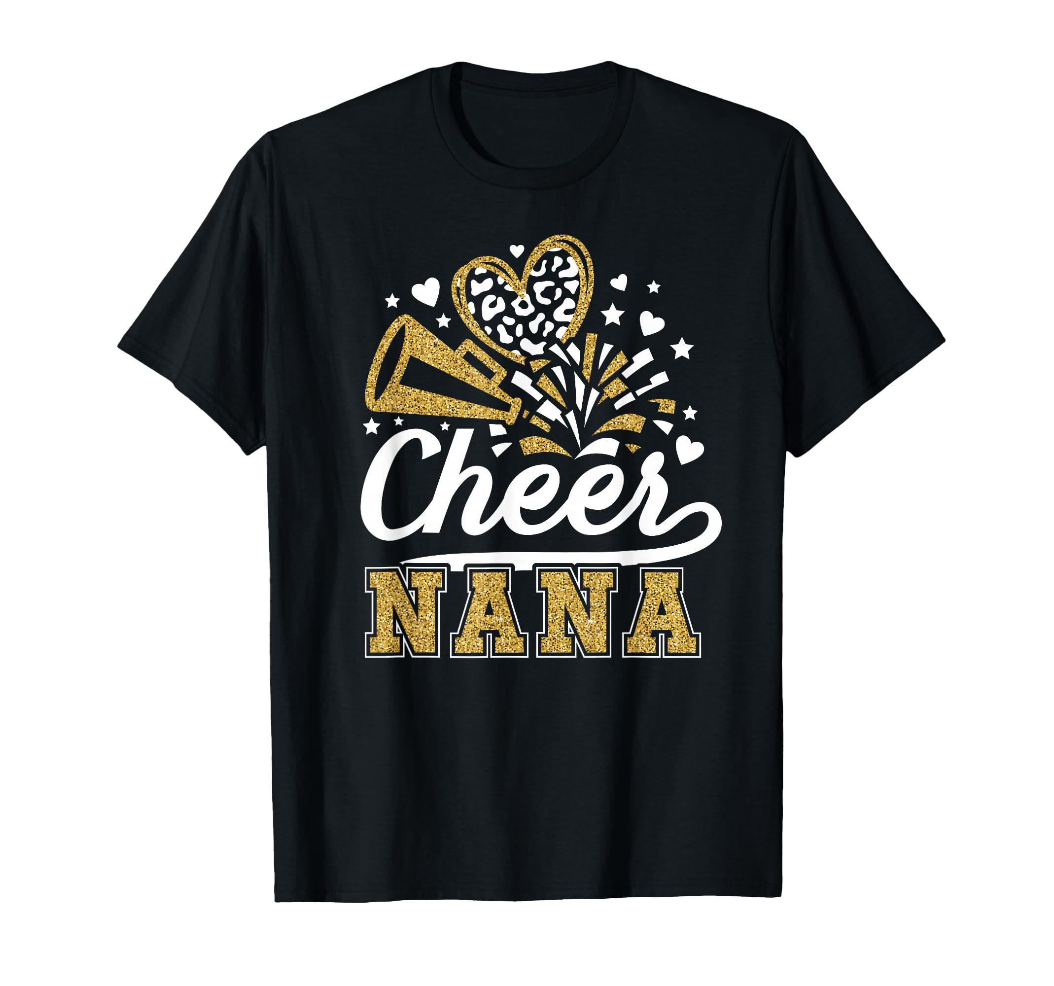 Cheer Nana Cheerleader Nana Grandma T-Shirt - Novelty Apparel Men Women - T-Shirt, Sweatshirt, Hoodie