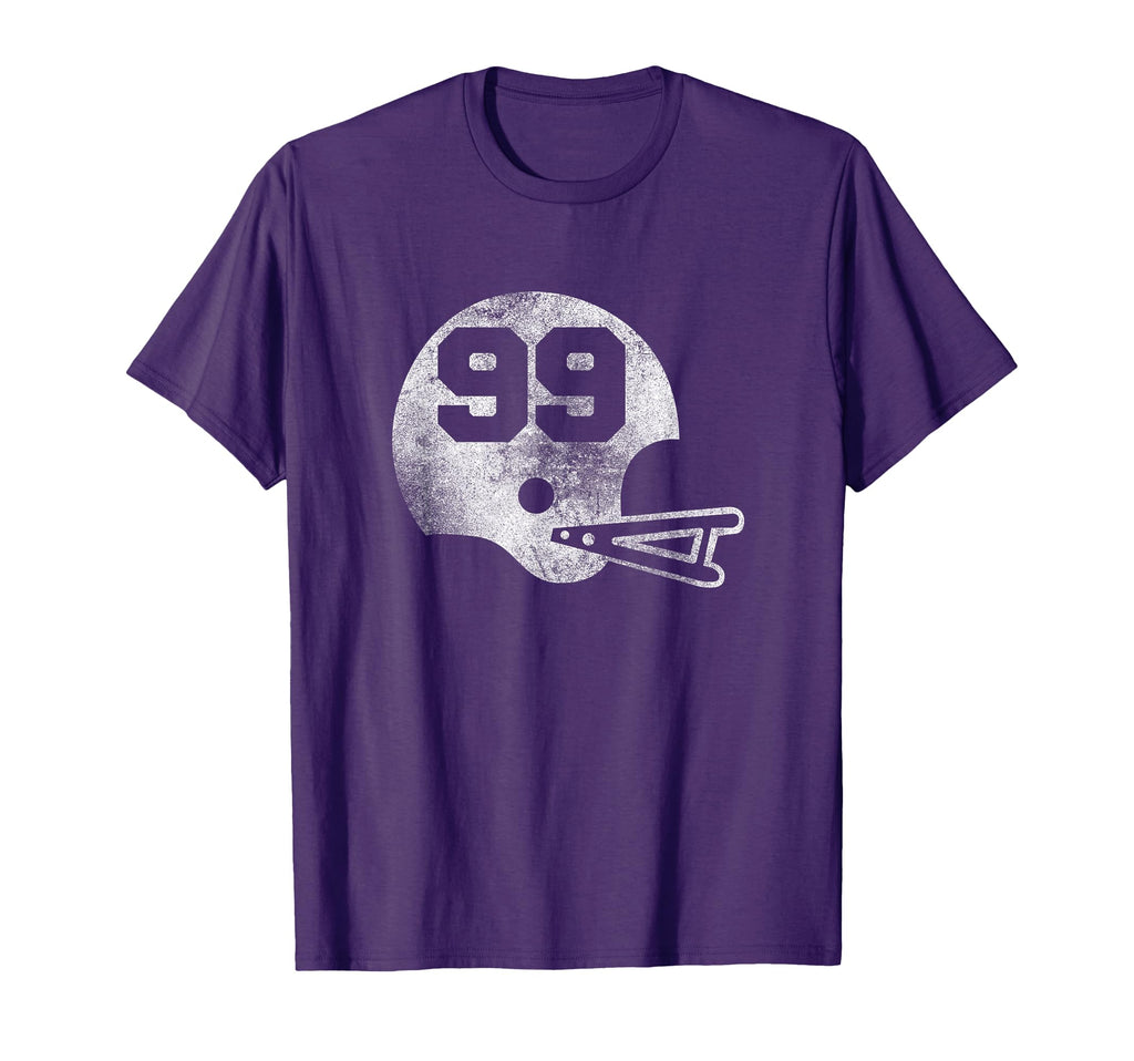 Football Jersey Number 99 Player Number T-Shirt - Unique Graphic Men Women - T-Shirt, Sweatshirt, Hoodie