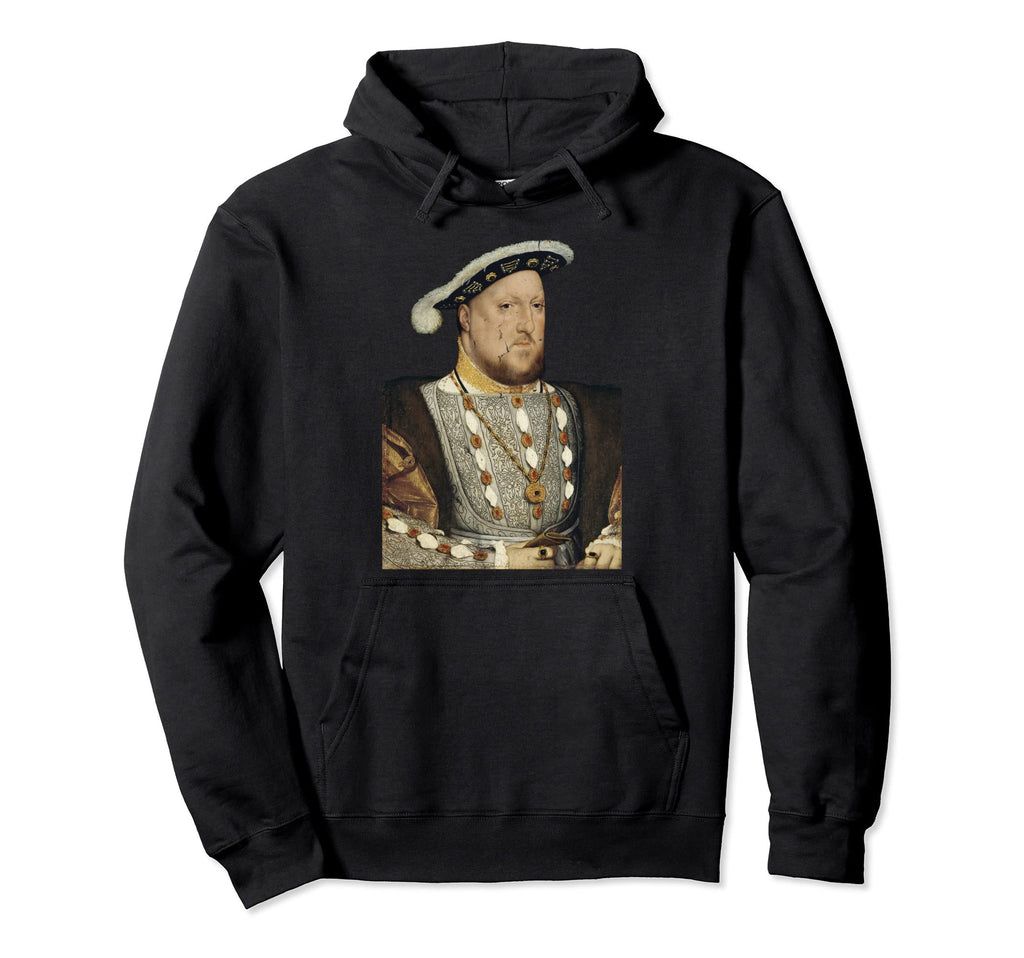 King Henry Viii Holbein Portrait Hoodie - Streetwear Style Unisex - T-Shirt, Sweatshirt, Hoodie