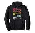 Colorful Guitar Rock Music Festival Hoodie - Trendy Graphic for Adults - T-Shirt, Sweatshirt, Hoodie