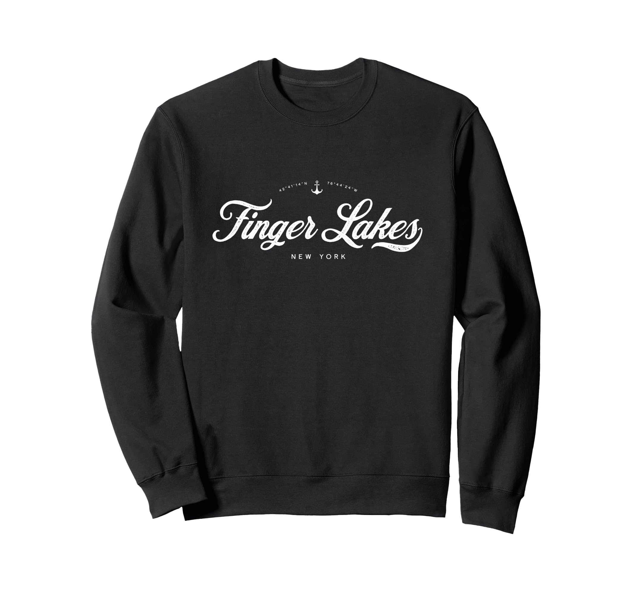 Finger Lakes Upstate New York Ny Sweatshirt - Trendy Graphic for Adults - T-Shirt, Sweatshirt, Hoodie