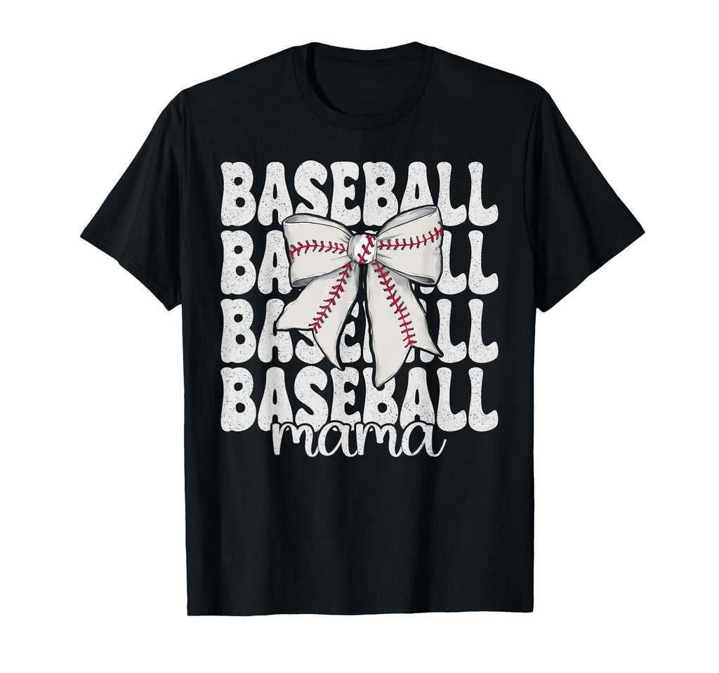 Baseball Mama Baseball Mom T-Shirt - Casual Everyday Wear Men Women - T-Shirt, Sweatshirt, Hoodie