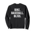 Funny Cycling Biker Bike Baseball Sweatshirt - Custom Art Print Unisex - T-Shirt, Sweatshirt, Hoodie