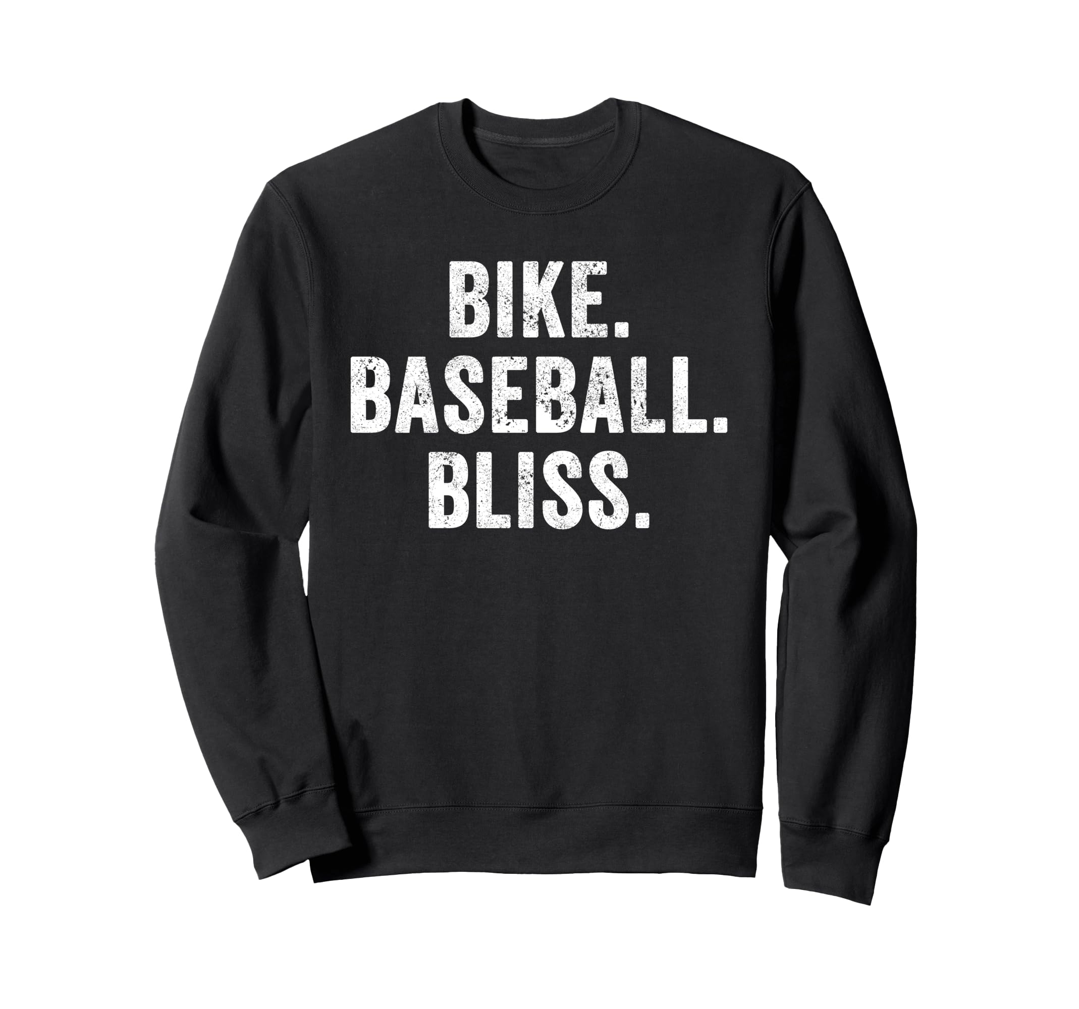 Funny Cycling Biker Bike Baseball Sweatshirt - Custom Art Print Unisex - T-Shirt, Sweatshirt, Hoodie