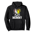 Ball Mommy Softball Baseball Mom Hoodie - Unique Graphic for Adults - T-Shirt, Sweatshirt, Hoodie