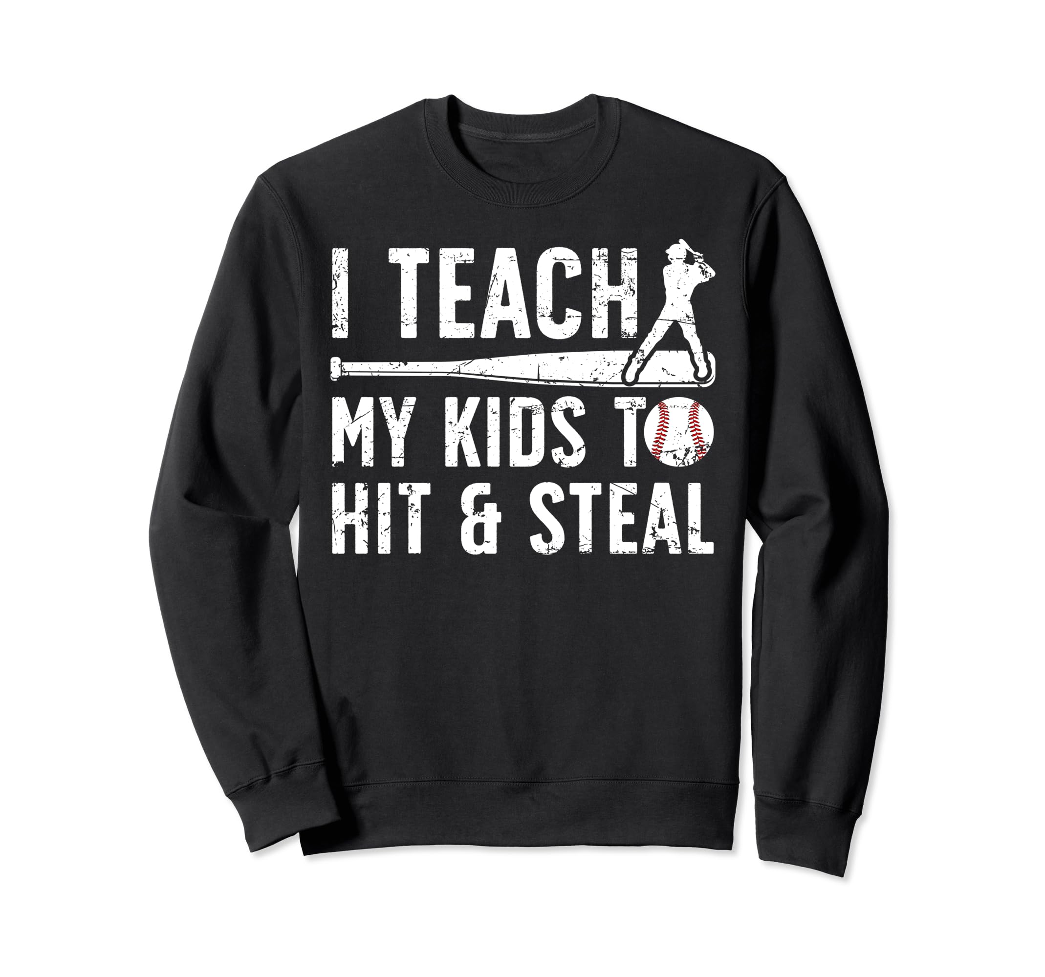 Baseball Dad Funny Dad Baseball Player Sweatshirt - Graphic Print Unisex - T-Shirt, Sweatshirt, Hoodie
