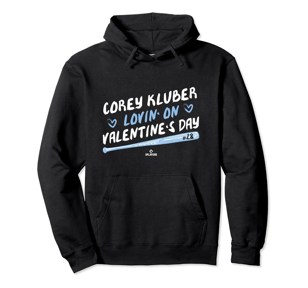 Corey Kluber Lovin Valentines Day Tampa Hoodie - Trendy Graphic Unisex - T-Shirt, Sweatshirt, Hoodie