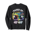 Raised Hip Hop Urban Dj Sweatshirt - Casual Everyday Wear for Adults - T-Shirt, Sweatshirt, Hoodie