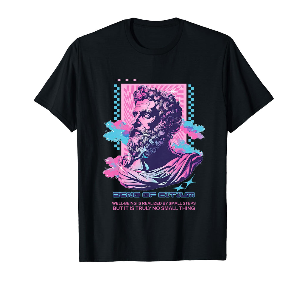 Zeno Citium Stoic Stoicism T-Shirt - Aesthetic Graphic Men Women - T-Shirt, Sweatshirt, Hoodie
