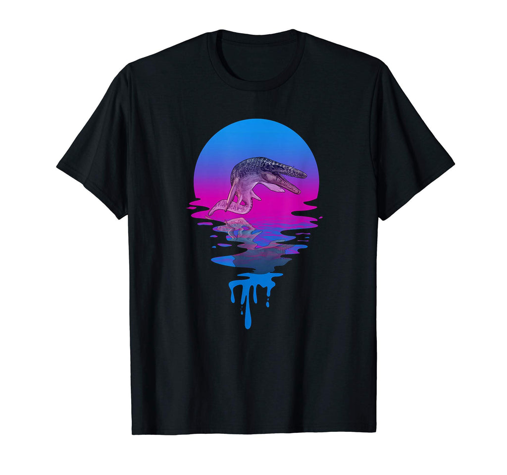 Sunset Mosasaurus T-Shirt - Fun Novelty Design Men Women - T-Shirt, Sweatshirt, Hoodie