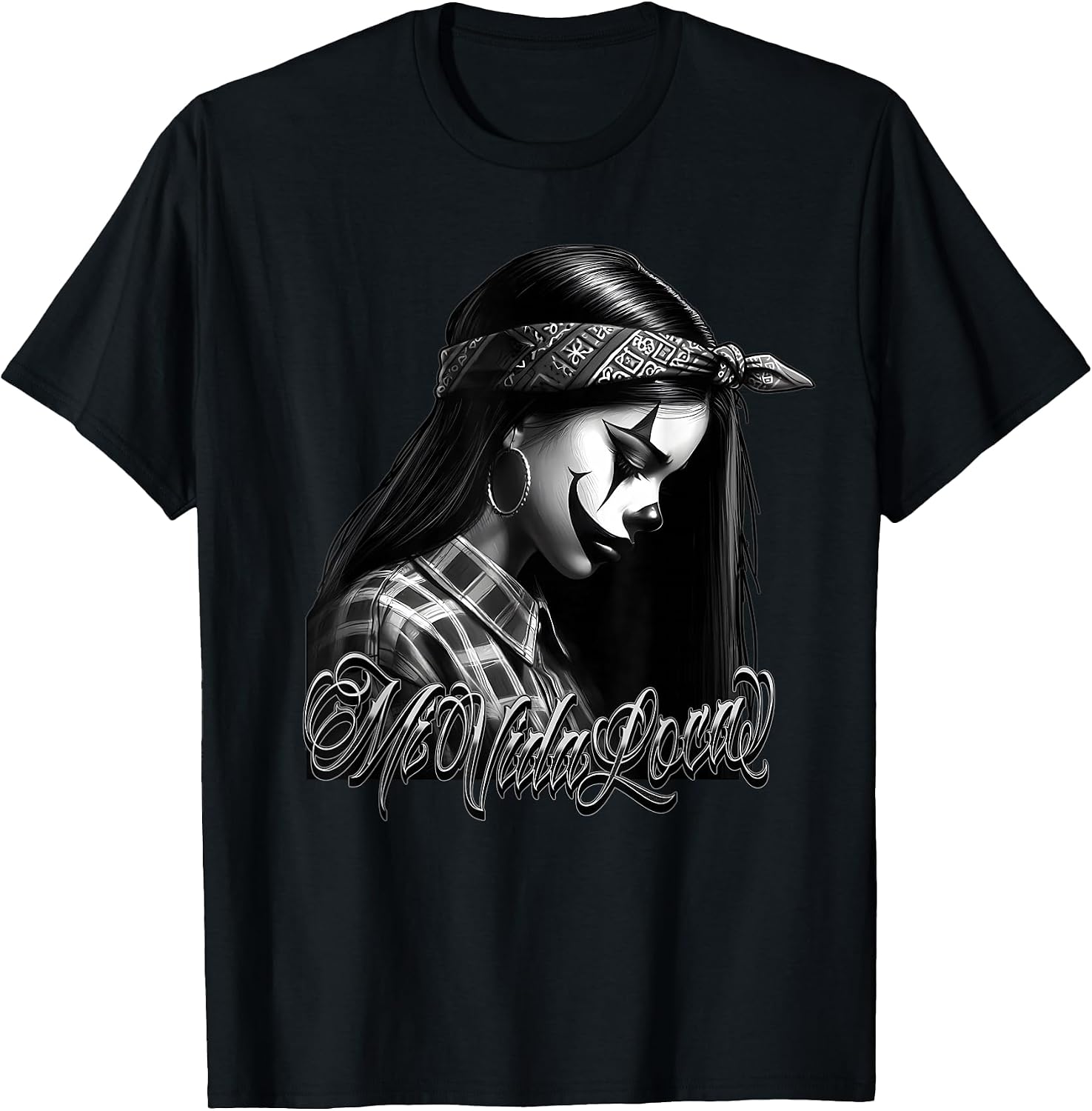 Low Rider Chola Cholo Outfits Smile Now Cry Later - Adult & Kids T-Shirts, Sweatshirts & Hoodies apparel design preview 1