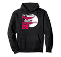 Baseball Mothers Day My Favorite Baseball Hoodie - Unique Graphic Unisex - T-Shirt, Sweatshirt, Hoodie