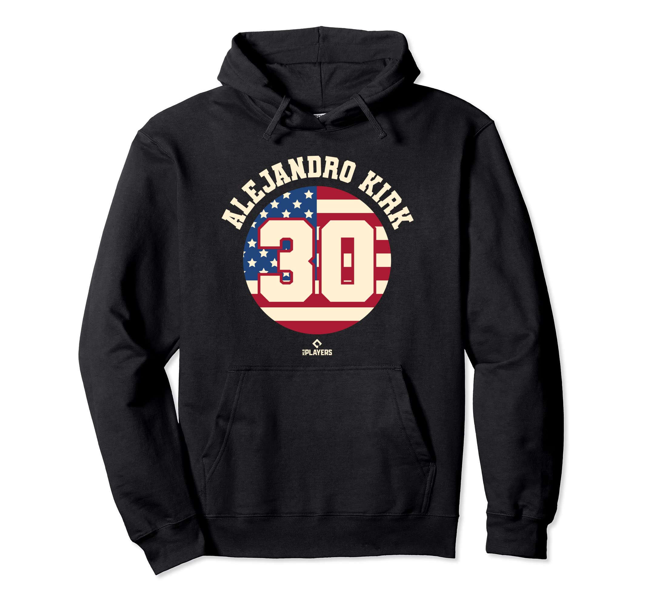 Alejandro Kirk Flag Mlbpa Hoodie - Casual Everyday Wear Men Women - T-Shirt, Sweatshirt, Hoodie
