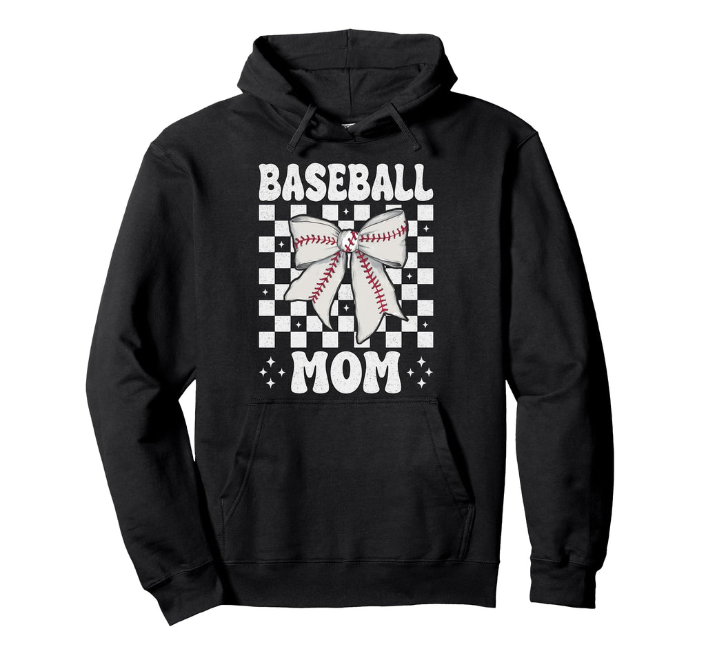 Baseball Mom Baseball Mama Mothers Day Hoodie - Unique Graphic for Adults - T-Shirt, Sweatshirt, Hoodie