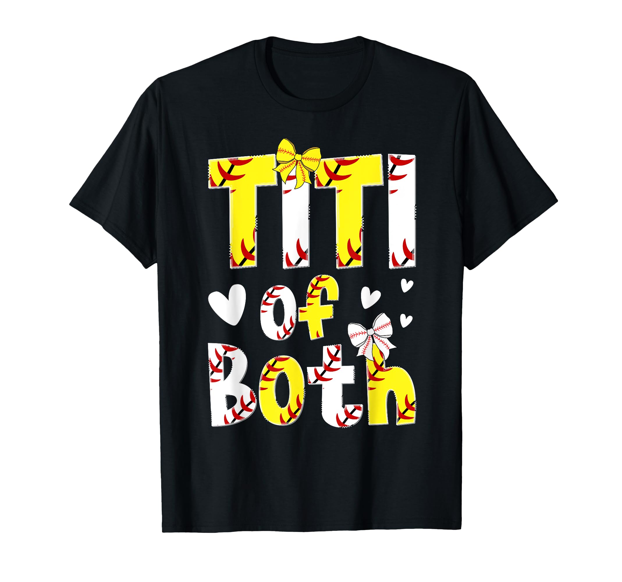 Titi Both Proud Softball Baseball Titi T-Shirt - Fun Novelty Design Unisex - T-Shirt, Sweatshirt, Hoodie