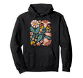 Botanical Boho Daisy Flower Floral Hoodie - Unique Graphic Men Women - T-Shirt, Sweatshirt, Hoodie