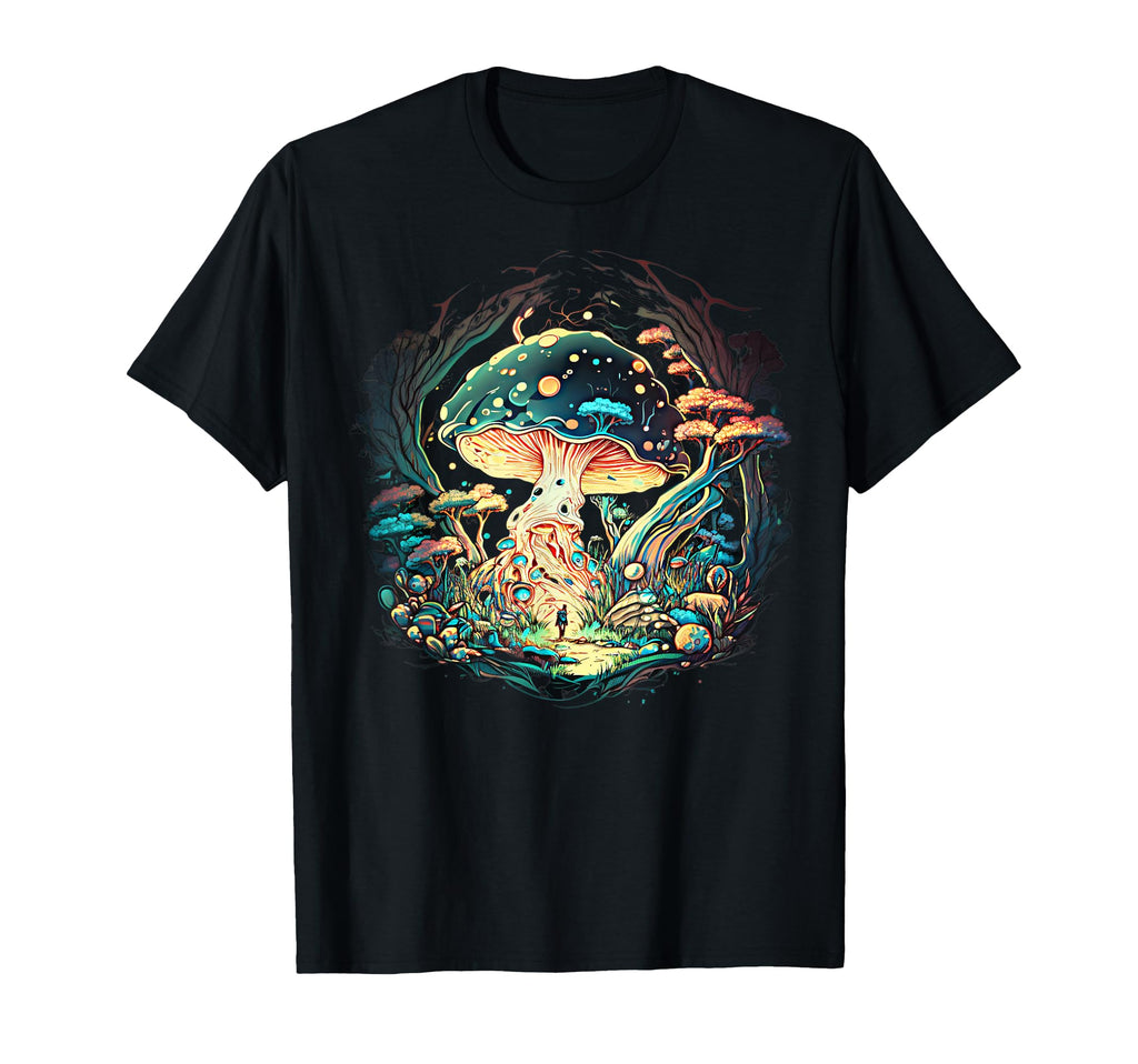 Mushrooms 1970S Hippie Aesthetic T-Shirt - Streetwear Style Men Women - T-Shirt, Sweatshirt, Hoodie