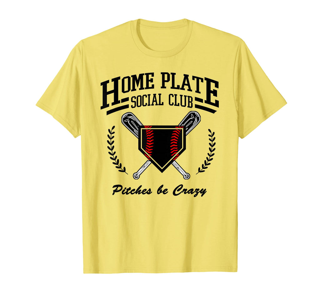 Home Plate Social Club Baseball Moms And T-Shirt - Graphic Print Men Women - T-Shirt, Sweatshirt, Hoodie