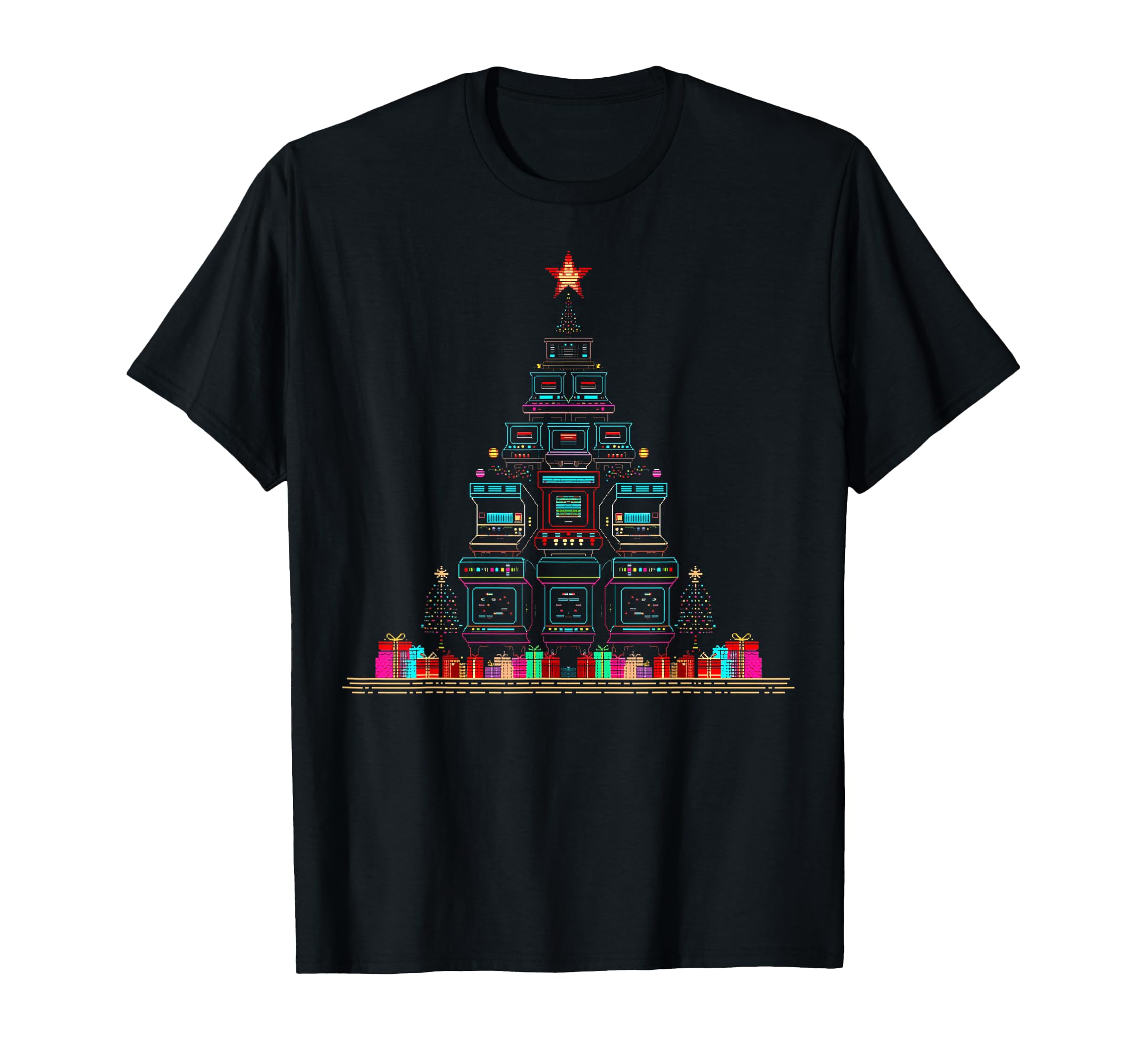 Arcade Games Gaming Tree T-Shirt - Fun Novelty Design Unisex - T-Shirt, Sweatshirt, Hoodie