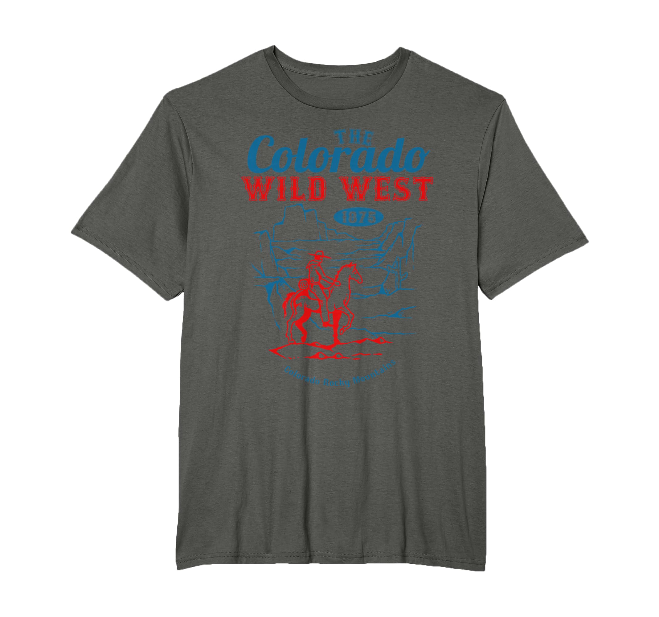 Colorado Wild West Colorado T-Shirt - Streetwear Style Men Women - T-Shirt, Sweatshirt, Hoodie