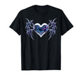 Y2K Cyber Sigilism Tribal Heart 2000S T-Shirt - Novelty Apparel Unisex - T-Shirt, Sweatshirt, Hoodie