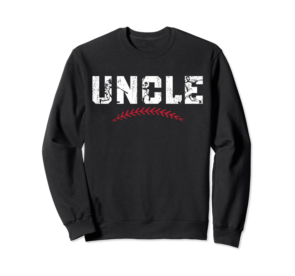 Uncle Proud Baseball Uncle Baseball Sweatshirt - Novelty Apparel Unisex - T-Shirt, Sweatshirt, Hoodie