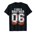 Proud Brother Baseball Player Number T-Shirt - Custom Art Print for Adults - T-Shirt, Sweatshirt, Hoodie