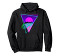 Vaporwave Aesthetic Eighties Art Hoodie - Aesthetic Graphic for Adults - T-Shirt, Sweatshirt, Hoodie