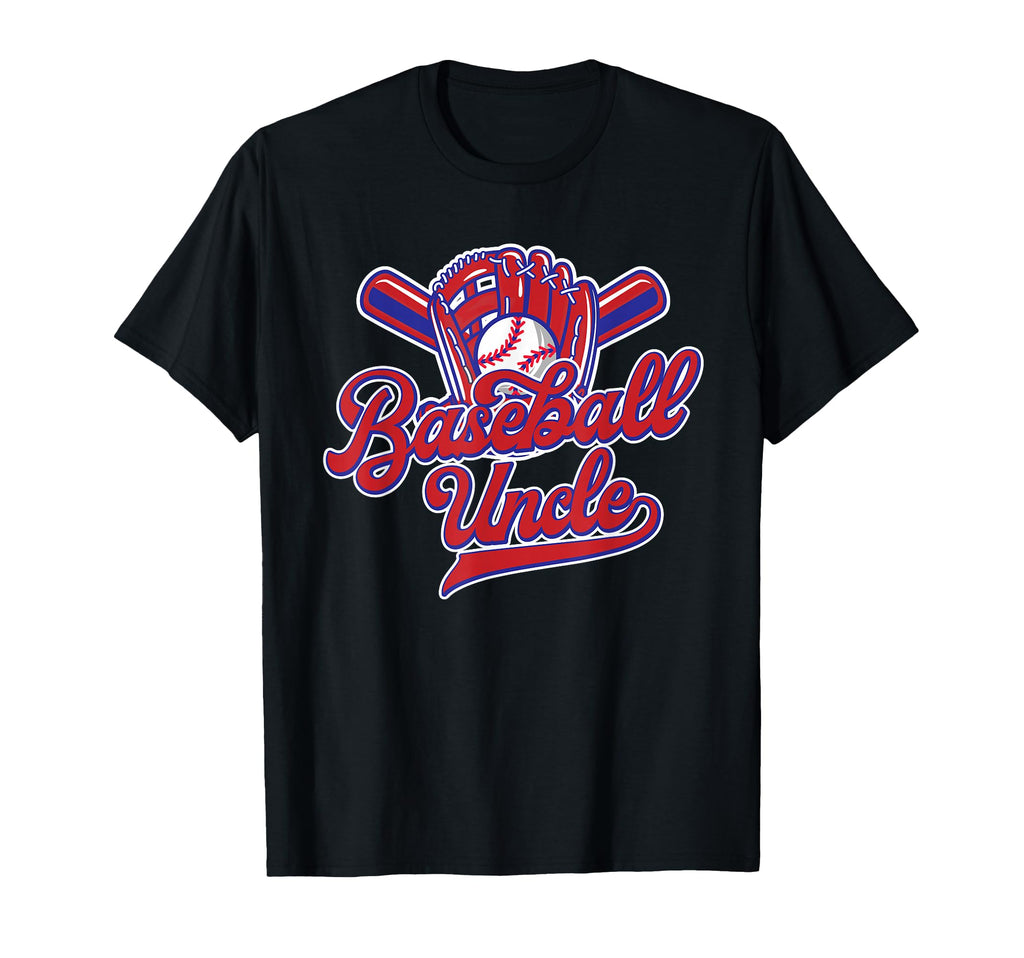 Baseball Uncle Baseball Player Uncle T-Shirt - Custom Art Print Men Women - T-Shirt, Sweatshirt, Hoodie