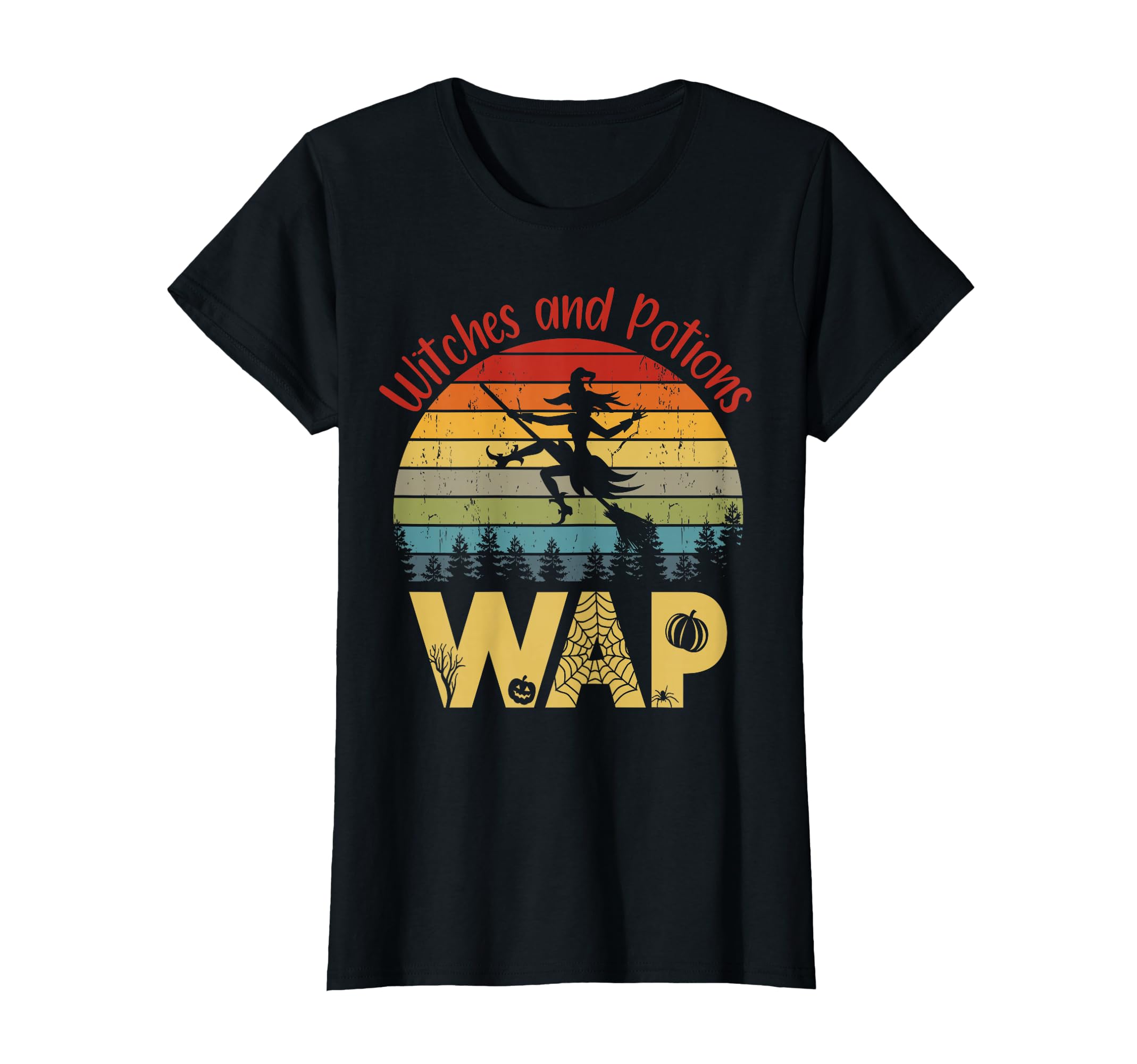 Wap Witches And Potions Sunset T-Shirt - Casual Everyday Wear Men Women - T-Shirt, Sweatshirt, Hoodie