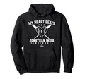 My Heart Beats Jonathan India Hoodie - Custom Art Print for Adults - T-Shirt, Sweatshirt, Hoodie