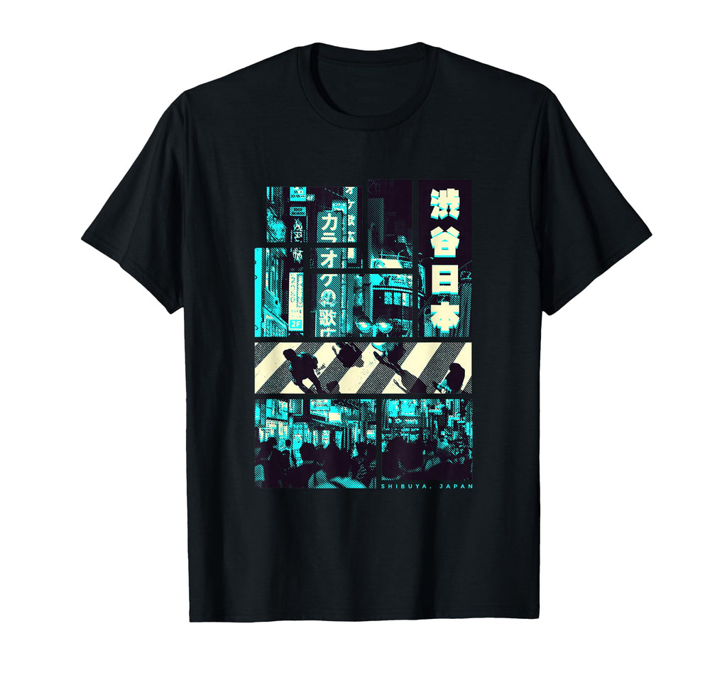 Aesthetic Vaporwave Japan 90S Tokyo T-Shirt - Novelty Apparel Unisex - T-Shirt, Sweatshirt, Hoodie