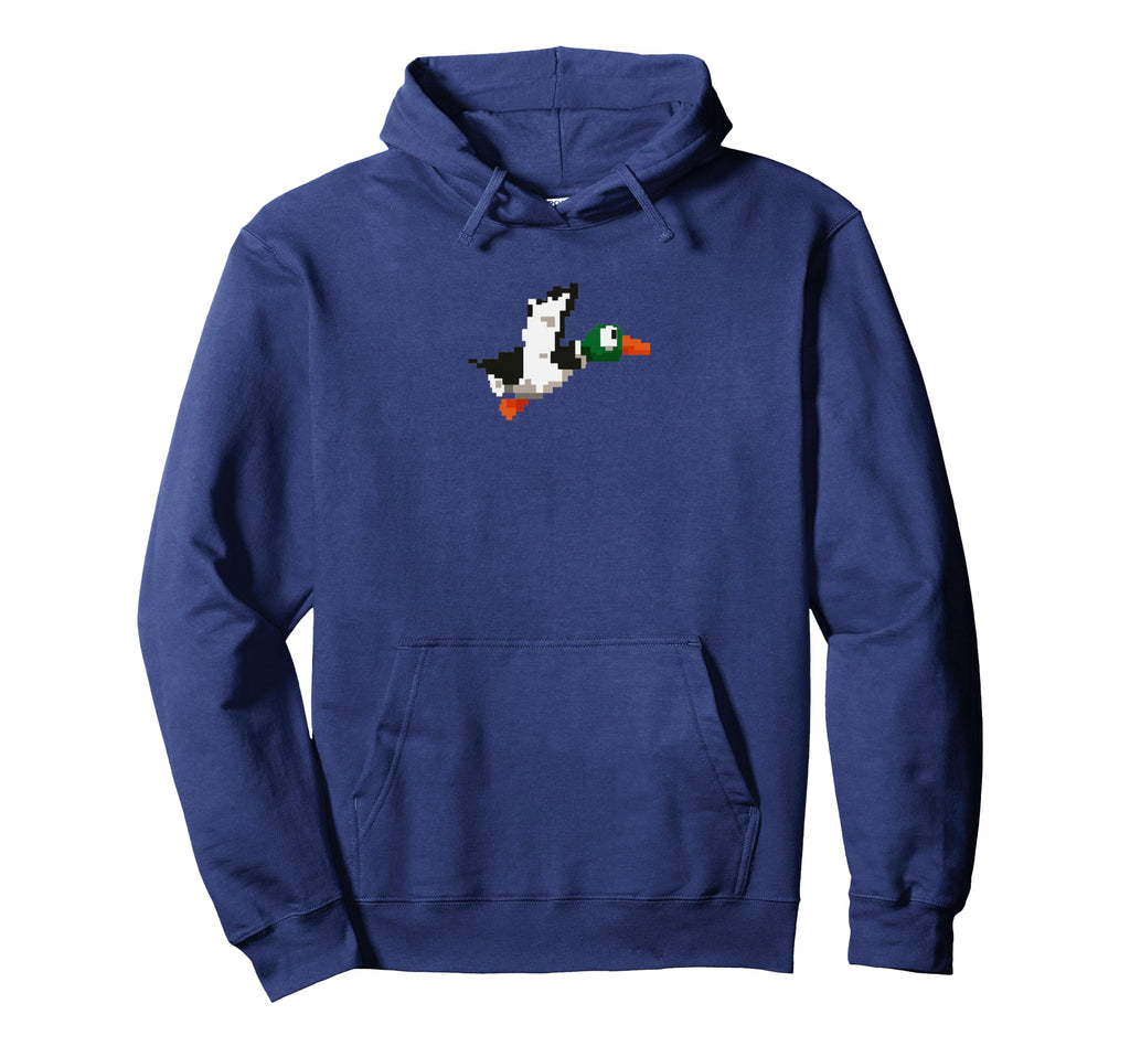Nes Duck Hunter Hoodie - Unique Graphic Unisex - T-Shirt, Sweatshirt, Hoodie