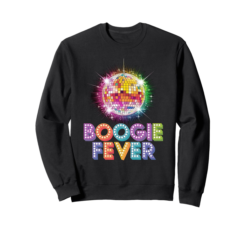 Disco Ball Boogie Fever Discoball Sweatshirt - Custom Art Print Unisex - T-Shirt, Sweatshirt, Hoodie