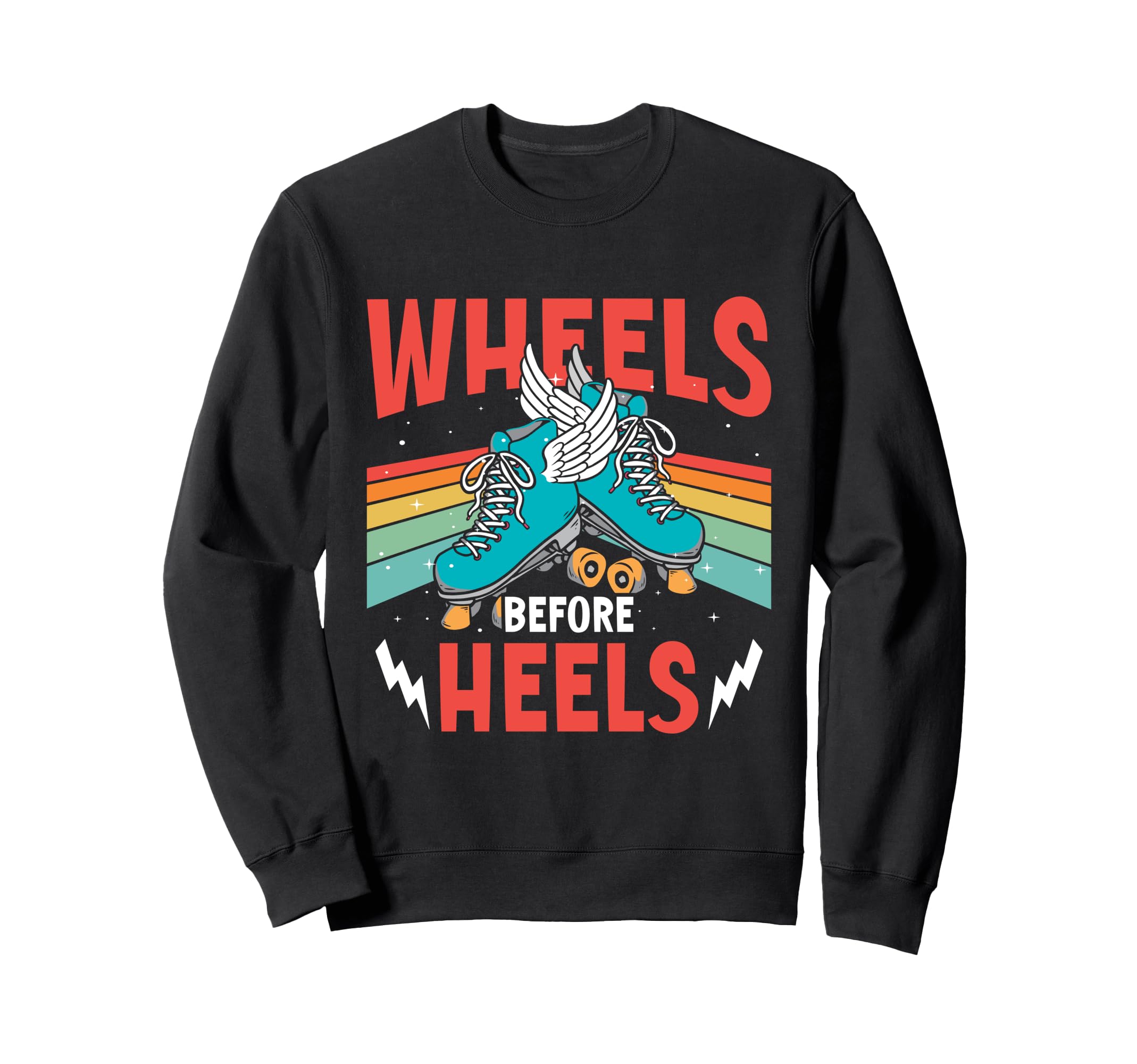 Roller Skate Lover Wheels Sweatshirt - Casual Everyday Wear for Adults - T-Shirt, Sweatshirt, Hoodie