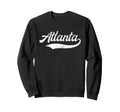 Distressed Atlanta Sweatshirt - Trendy Graphic for Adults - T-Shirt, Sweatshirt, Hoodie