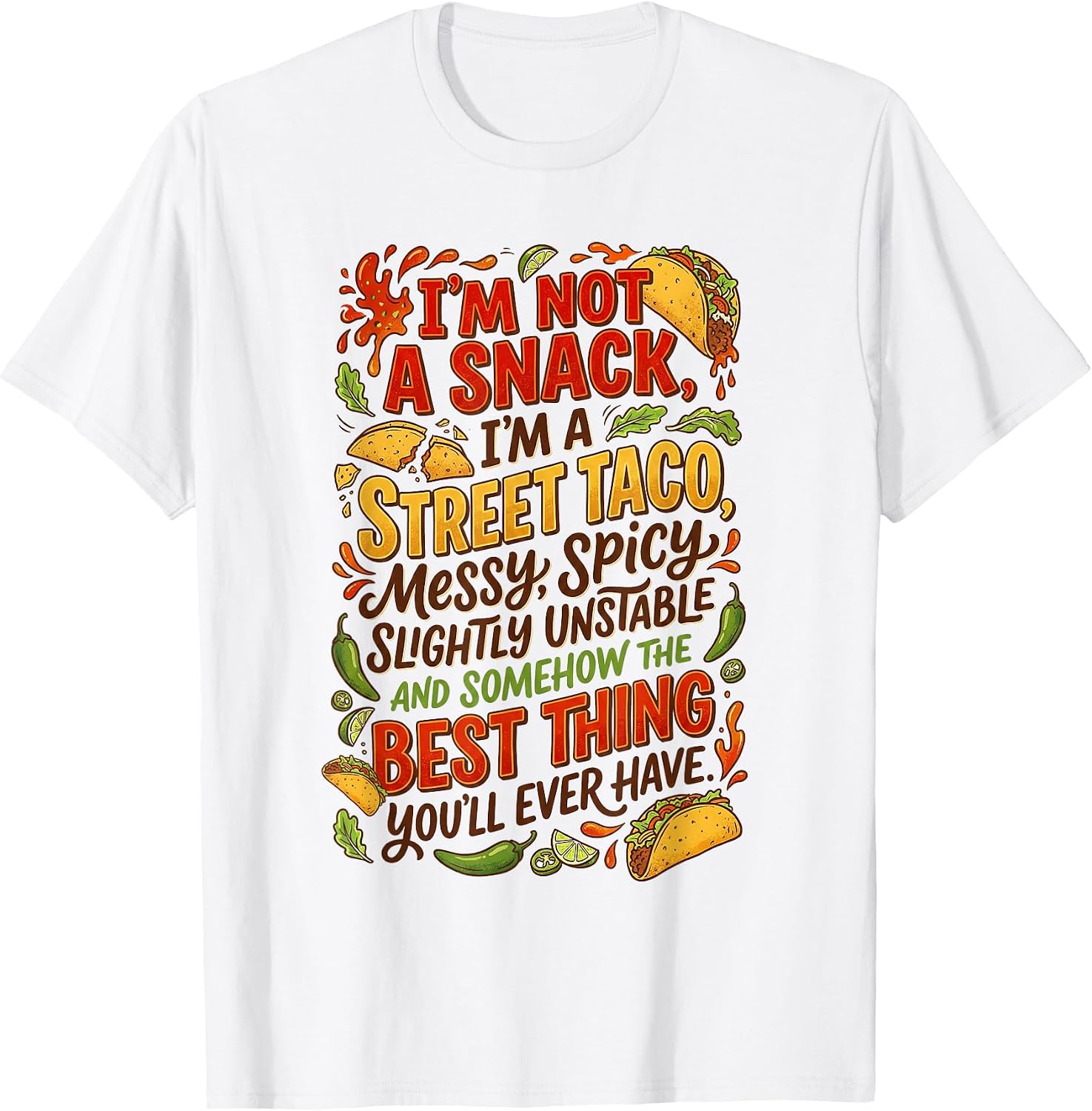 Funny Tacos Lover Cinco de Mayo for Men wmonen - Adult & Kids T-Shirts, Sweatshirts & Hoodies apparel design preview 1