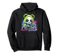 Kawaii Panda Dj Japanese Edm Y2K Hoodie - Aesthetic Graphic for Adults - T-Shirt, Sweatshirt, Hoodie