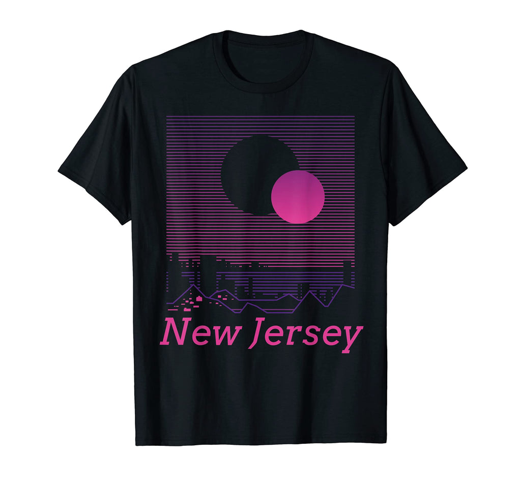 New Jersey Mountain Grid 80S 90S T-Shirt - Streetwear Style Unisex - T-Shirt, Sweatshirt, Hoodie